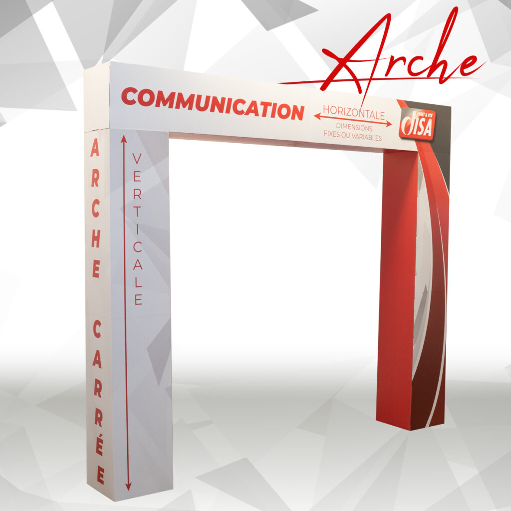 Arche PLV magasin communication